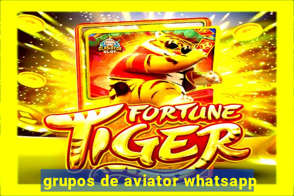 grupos de aviator whatsapp